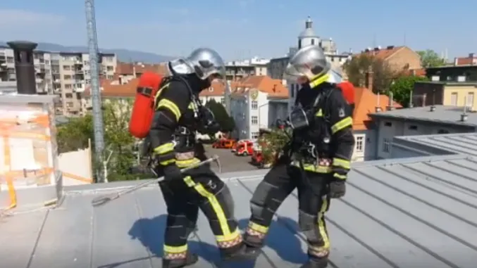 (VIDEO) Imamo novi hit: Vatrogasci odgovorili policajcima i svojim plesom &#39;zapalili&#39; internet