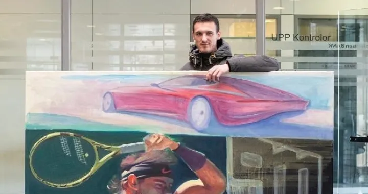 Izložba Harisa Gusinca u GSU Brodac