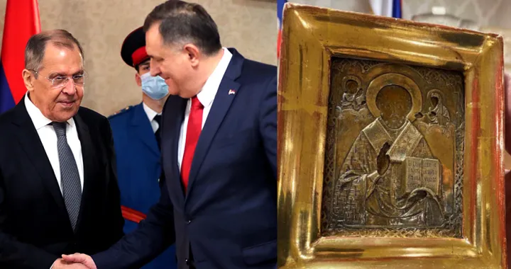 Za&scaron;to se Dodik ne ogla&scaron;ava o skandalu s ukradenom ikonom?!