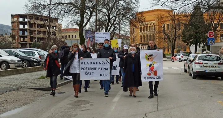Vlada HNK-a zdravstvenim radnicima nudi povećanje plate