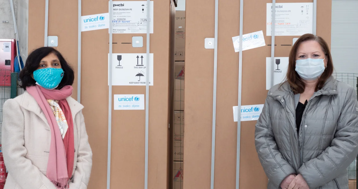 Prvi frižideri od UNICEF-a već su stigli