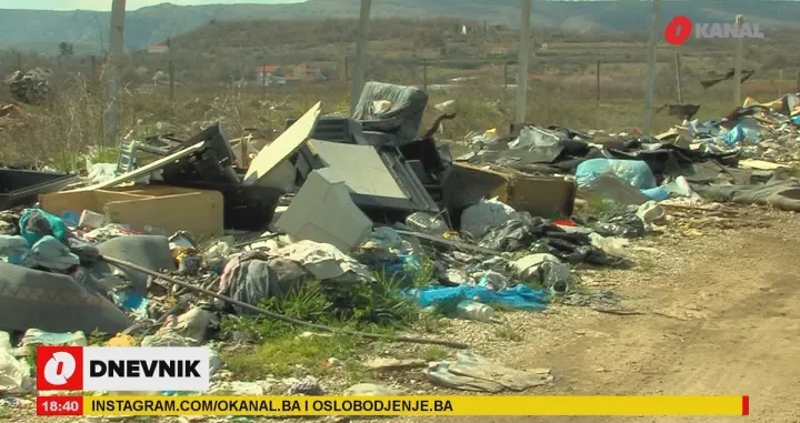 (VIDEO) Prijetnje zaraze za Mostarce: Svakodnevno se pojavljuju nove divlje deponije