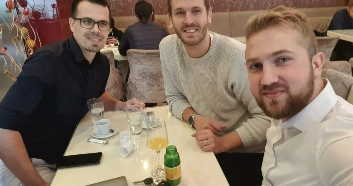 Mersad Husić, Senad Šantić i Enver Suljić/ Linkedin