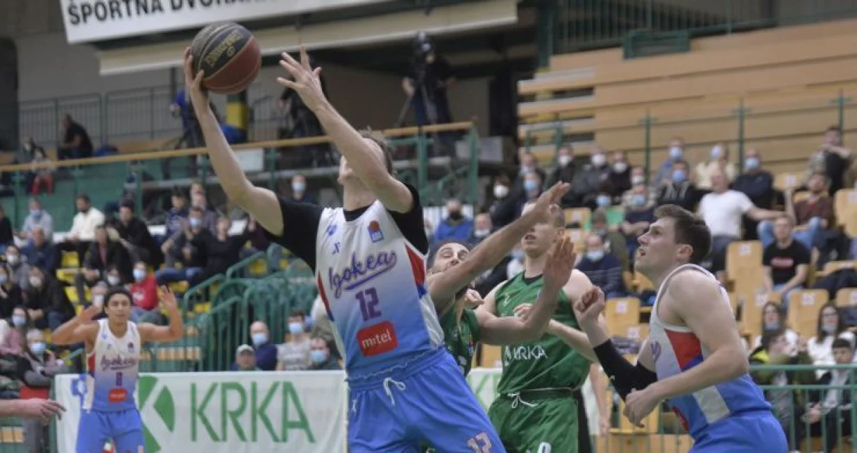KK Krka - KK Igokea
FOTO: Krka/Drago Perko/kosarka.si