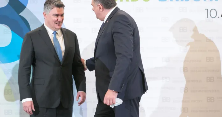 HSP BiH se čudi Milanovićevim izjavama o Dodiku: Pogubno je za RH imati bilo kakve odnose sa čovjekom koji je pod američkim sankcijama