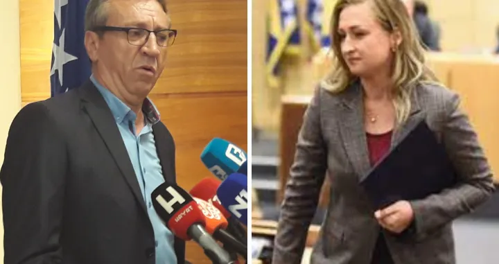 Hamdija Abdić i Elma Đogić/