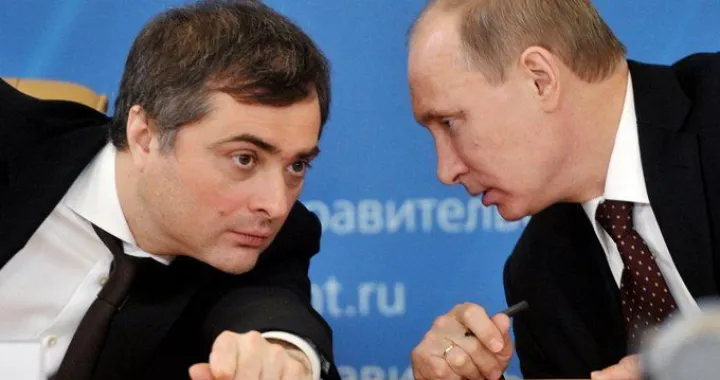Surkov i Putin/