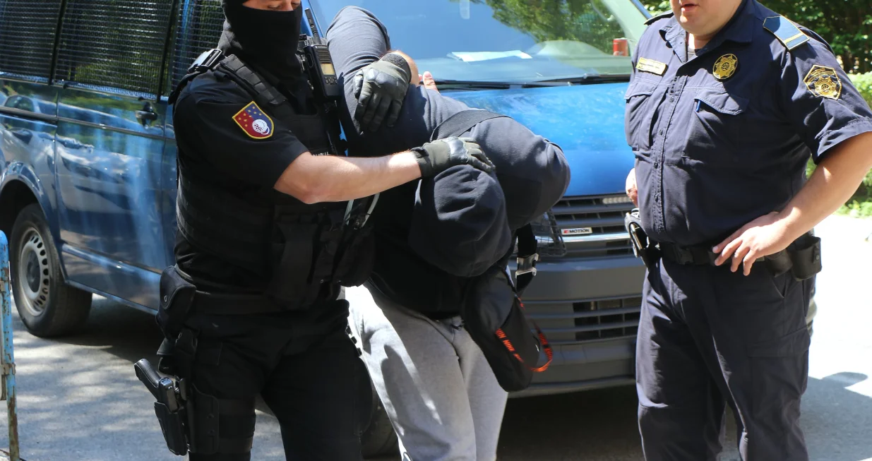 Tužila&scaron;tvo KS uhap&scaron;eni u akciji Kolonija./Senad Gubelić