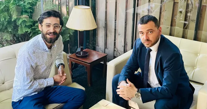 Sa&scaron;a Magazinović i Irfan Ribić/