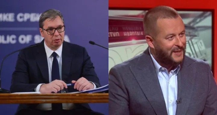Aleksandar Vučić i Ivan Ivanović/N1/