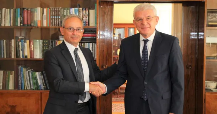 Džaferović i Di Ruzza/ Predsjedni&scaron;tvo BiH/