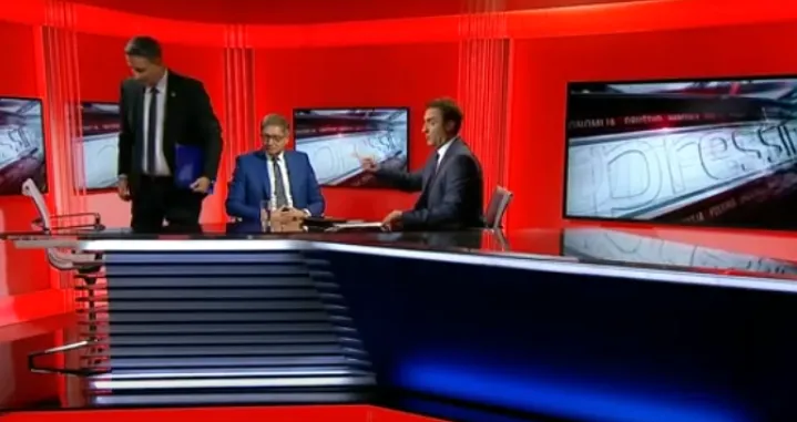 bećirović napustio debatu na n1<br>screenshot/