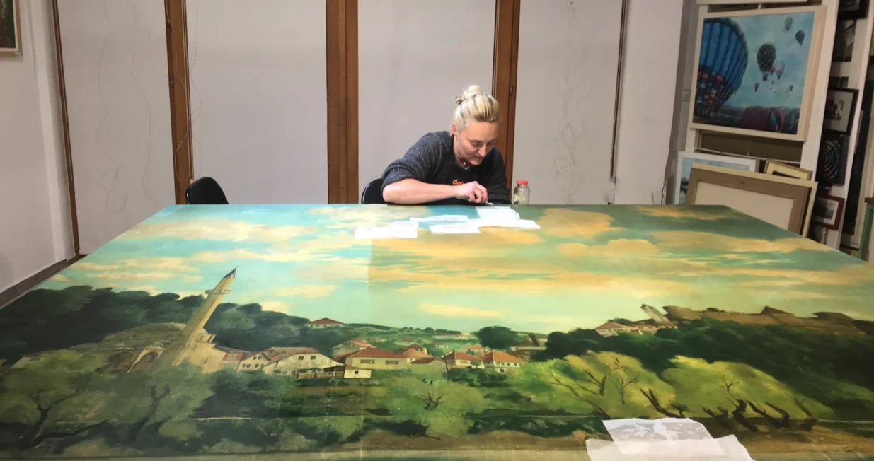 Restauratorica Ajla Ajlagić/