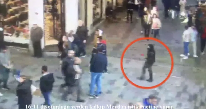 Objavljeni snimci na kojima je zabilježeno kretanje teroristkinje Ahlam Albashir, koja je u nedjelju izvela napad u istanbulskoj ulici Istiklal/�