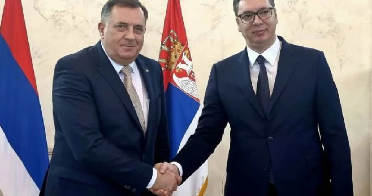 dodik i vučić/