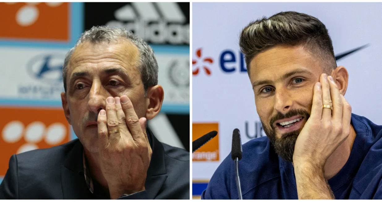 Meša Baždarević i Olivier Giroud