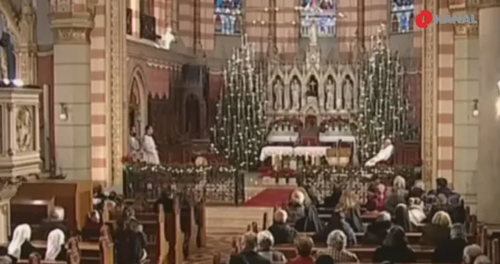 Božić- sarajevska katedrala/