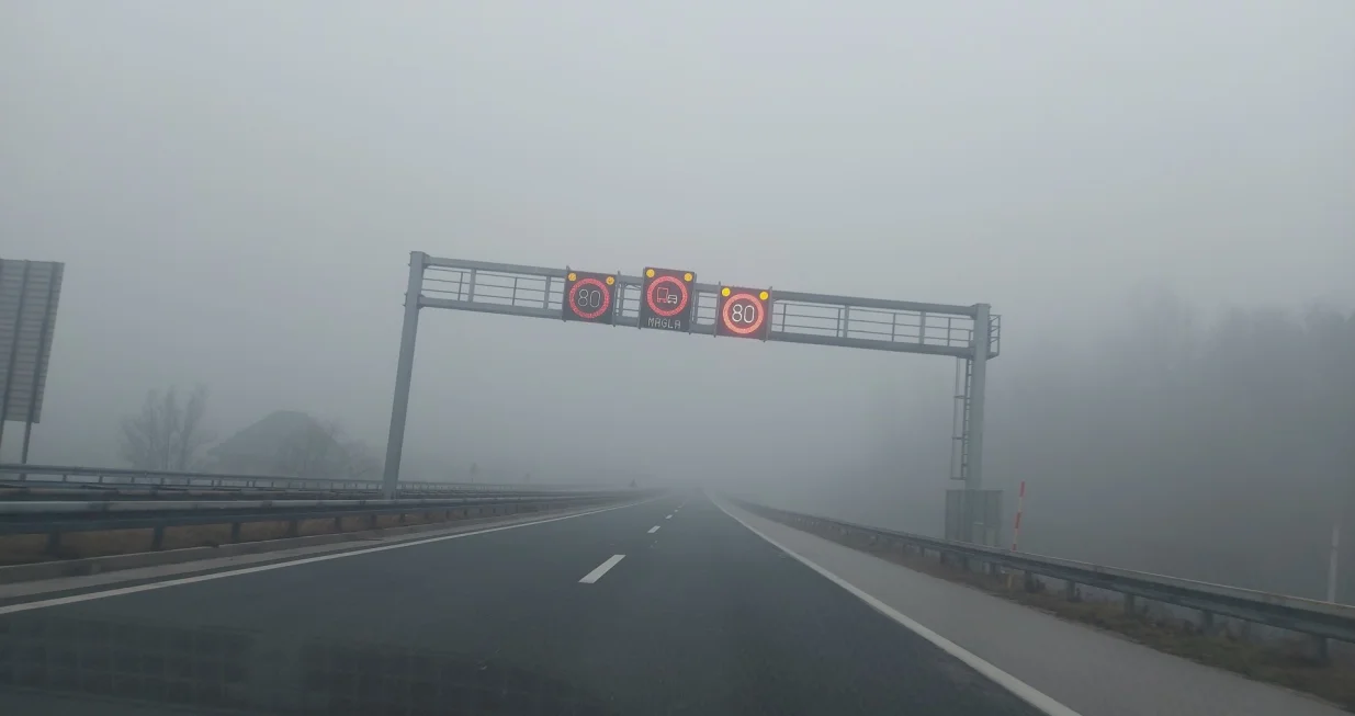 magla stanje na putevima/Lejla Sofradžija