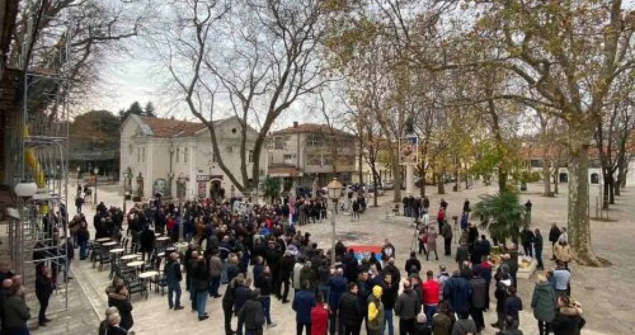 Skup podr&scaron;ke ravnogorcima u Trebinju/Neboj&scaron;a VUkanović/