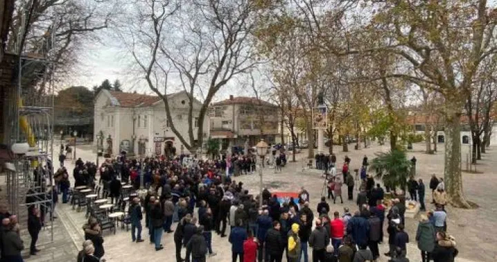 Skup podr&scaron;ke ravnogorcima u Trebinju/Neboj&scaron;a VUkanović/
