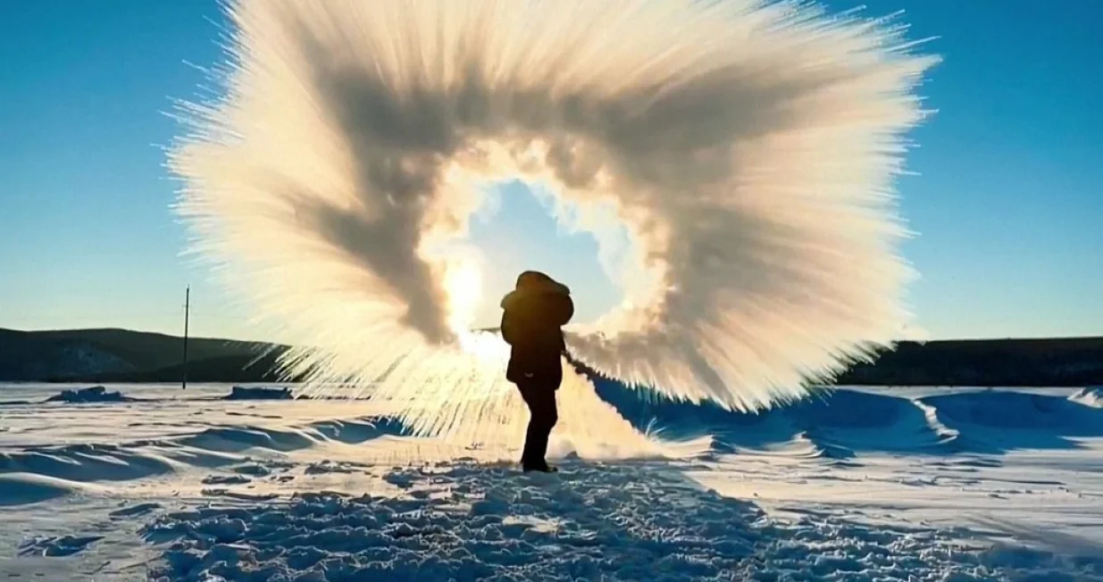 Grad Mohe nadaleko je poznat kao "sjeverni pol Kine"/Twitter/