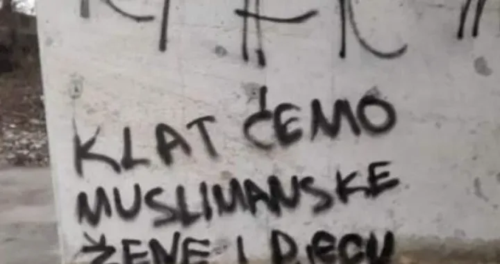 Uvredljivi grafiti u Čapljini/Bljesak.info/