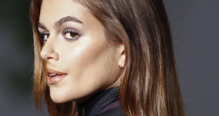 epa10246242 US model-actress Kaia Jordan Gerber poses on the red carpet prior to the Second Annual Academy Museum Gala at the Academy Museum in Los Angeles, California, USA, 15 October 2022. EPA/CAROLINE BREHMAN/Caroline Brehman