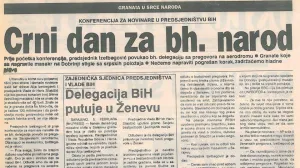 Oslobođenje 1994. o granatiranju pijace Markale/Arhiva