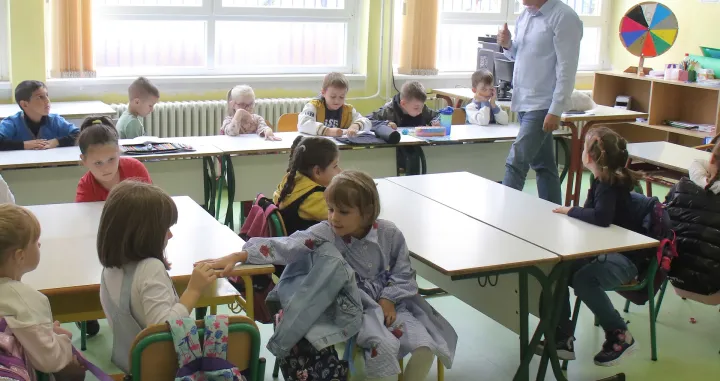 Učitelj Sabit Agić, Treća osnovna škola Ilidža/Senad Gubelić