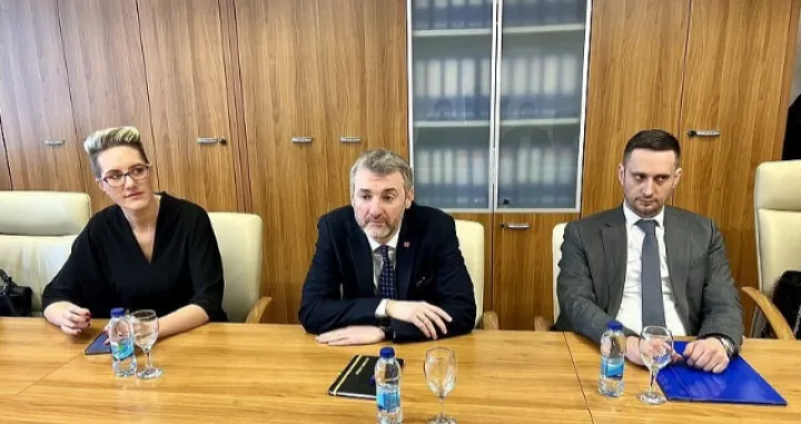 Edin Forto na sastancima u Banjoj Luci/