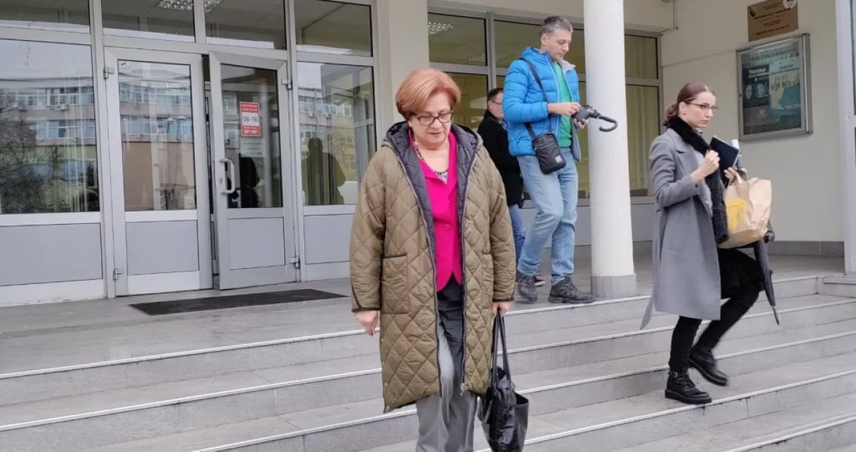 Slavica Injac nakon izricanja presude/