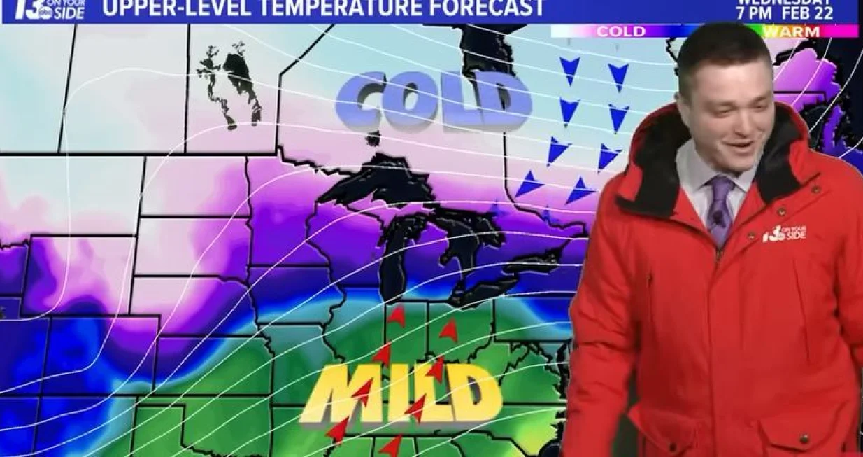 Voditelja uplašio razigrani mačak/Jasmina