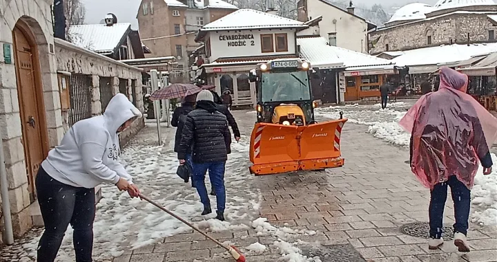 Snijeg u Sarajevu/Didier Torche 
