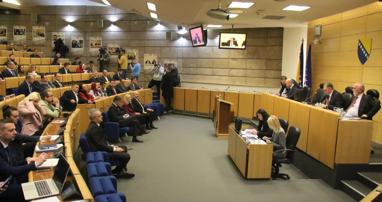 Nastavak konstituirajuće sjednice Doma naroda Parlamenta FBiH/Senad Gubelić