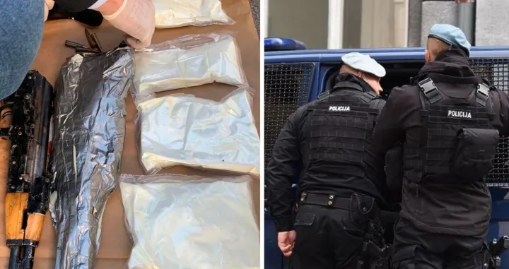 Akcija MUP KS, policija, pronađena druga, oružje/