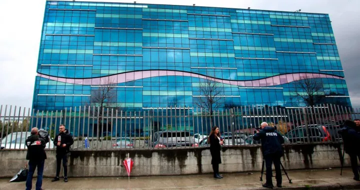 Zgrada Top Kanala u Albaniji/AFPPIX/