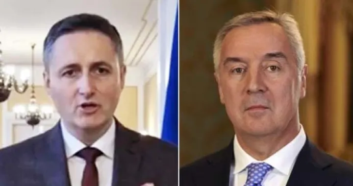 Bećirović i Đukanović/