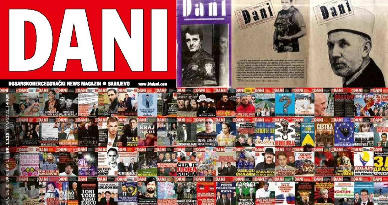 Naslovnica zadnjih dana Foto: 