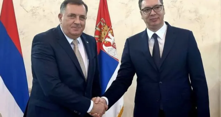 dodik i vučić/