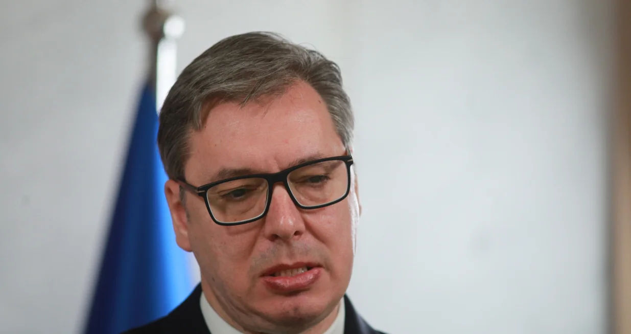 Aleksandar Vučić poslije sastanka sa dodikom/Anadolija