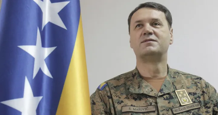Intervju generalpukovnik Senad Mašović,<br>načelnik ZŠ OS BiH/Senad Gubelić
