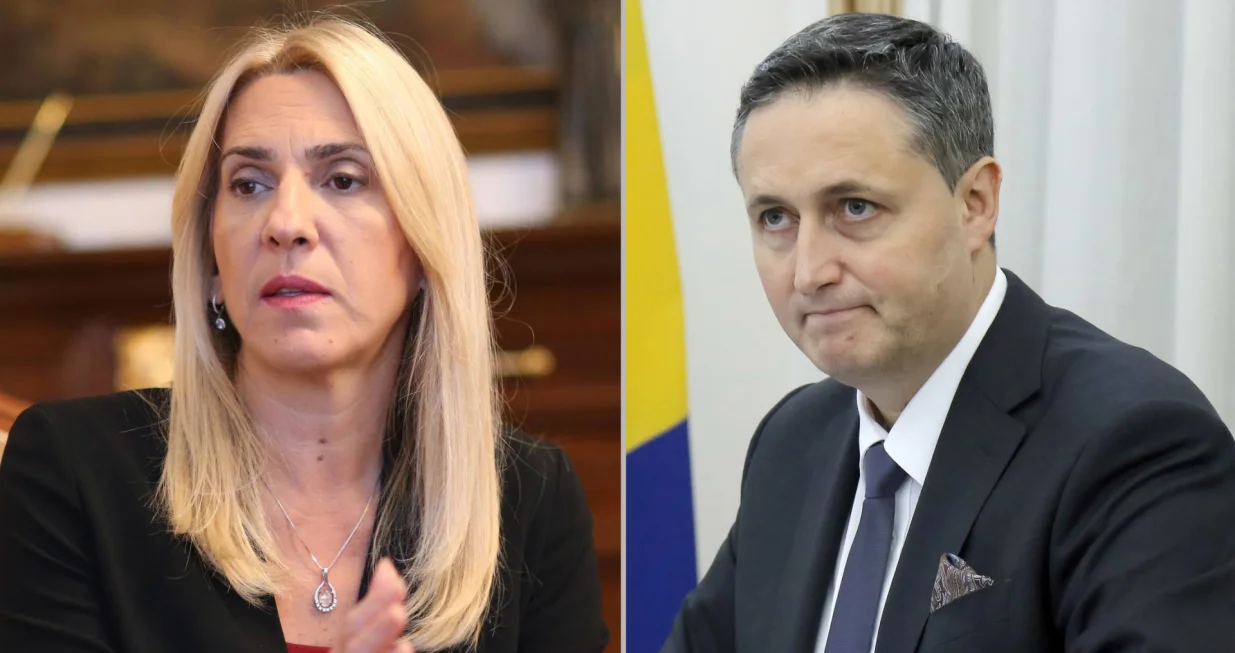 Cvijanović i Bećirović/Oslobođenje/