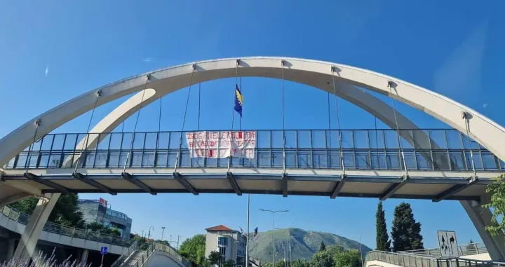 Poruka u Mostaru za Ismeta Lulića/Politicki.ba/