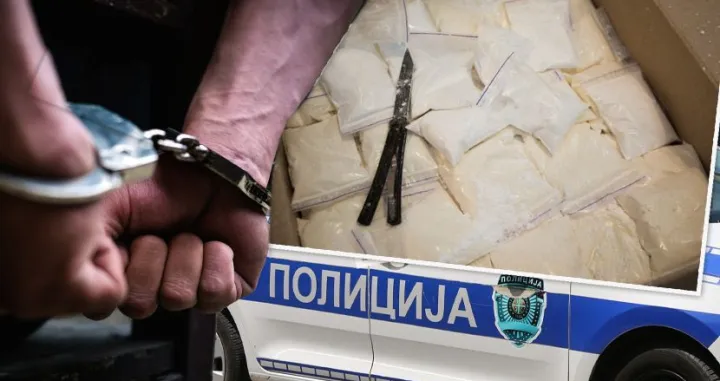 kokain, policija, hapšenje/