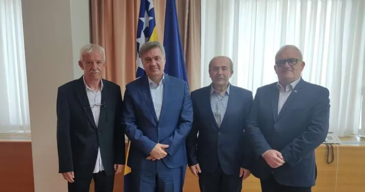 Denis Zvizdić, Rizvo Pleh, Džemal Merdan, Sadik Klinić, Udruženje generala BiH/Psbih