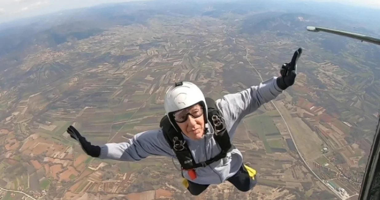 najstariji padobranac Kalesić/