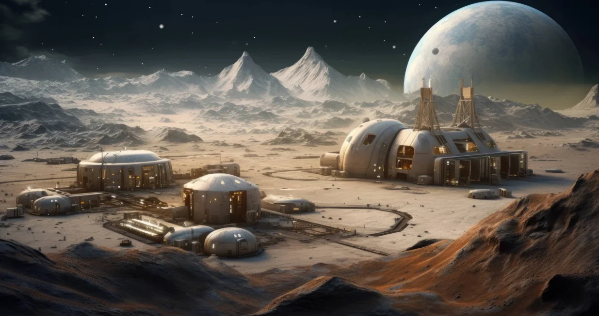 Naselje na mjesecu je sve bliža realnost/Ilustracija/Pixexid/