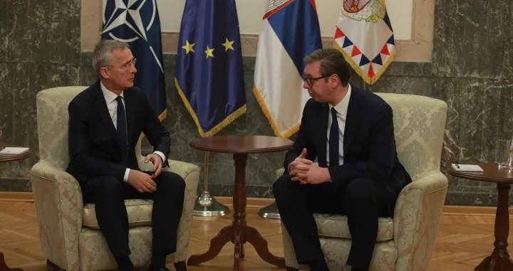 Stoltenberg i Vučić /Anadolija/