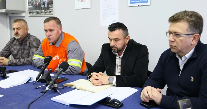 pres sindikata radnika ArcelorMittala u Zenici/Muhamed Tunović