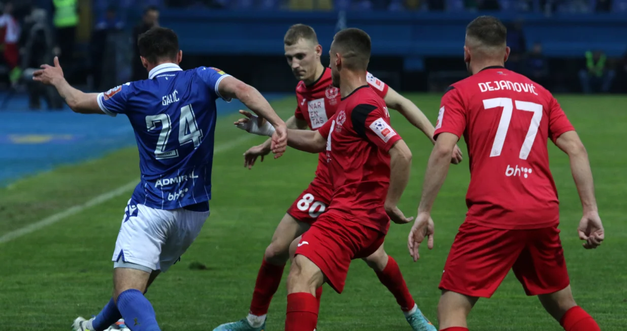 Željezničar - Velež<br>Alen Dejanović<br>Marin Galić<br>Tino Blaž Lauš<br>Omar Pršeš